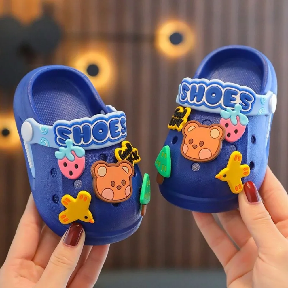 Sandalias antideslizantes de EVA para niños con diseño oso - imagen 5