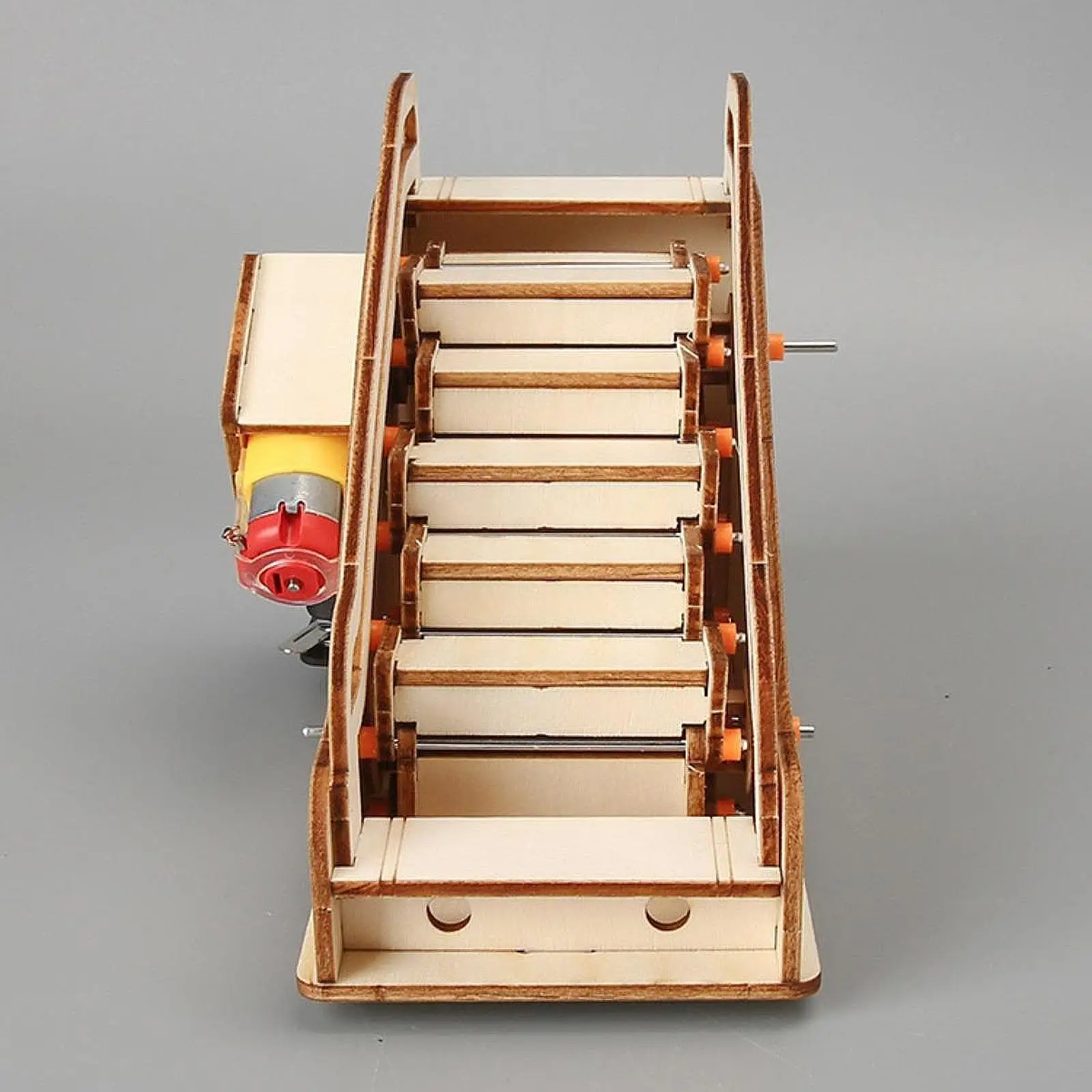 DIY Science Toy Electric Escalator Model Building Project for Children Kids