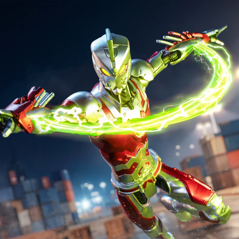 ZD Original Ultraman traje Jack siete Gaia Tiga Trigger Decker Orb Z Ace recoger Mecha Ultraman figura de acción Anime juguete para niños - imagen 3