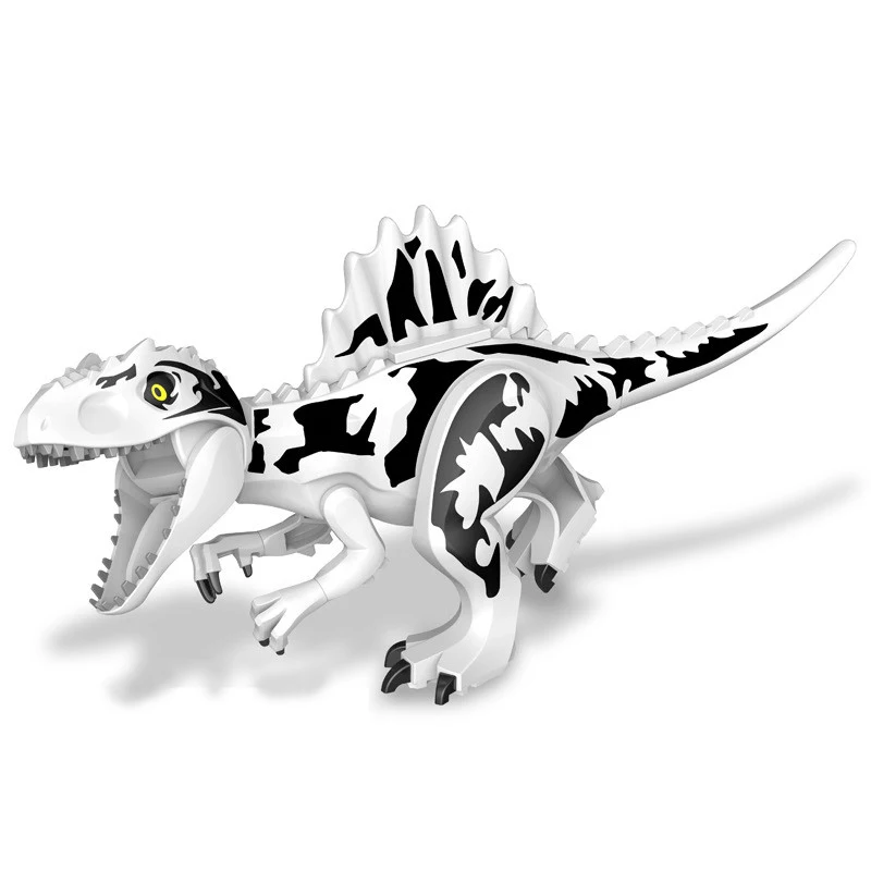 Jurassic World dinosaurio bloques de construcción Ridgeback Giganotosaurus modelo figuras ladrillos niños juguetes de montaje regalos educativos - imagen 3