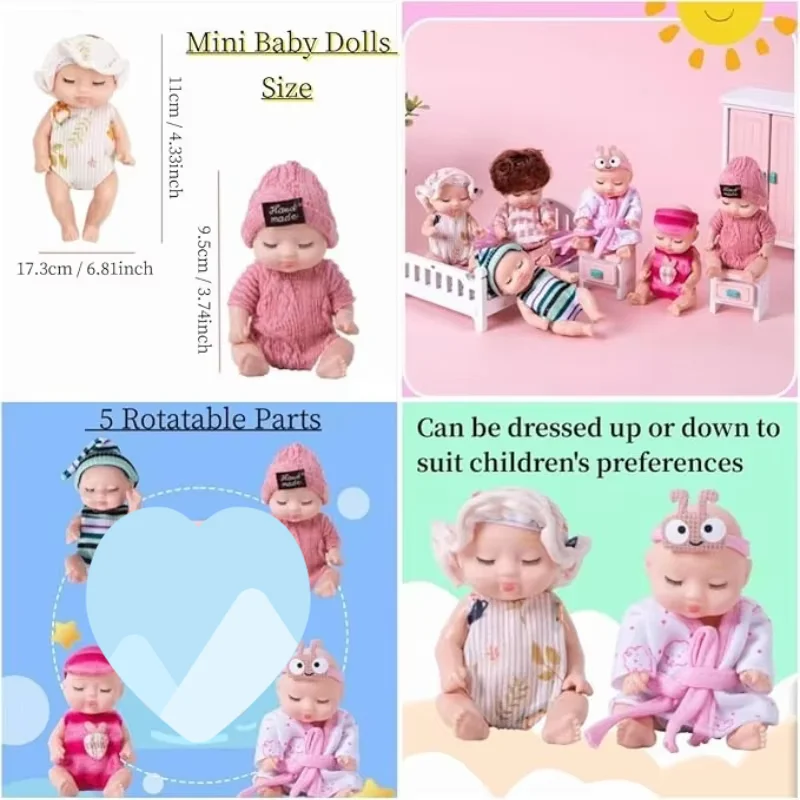 Muñeca renacimiento para bebé – Juguete artesanal completo - imagen 4