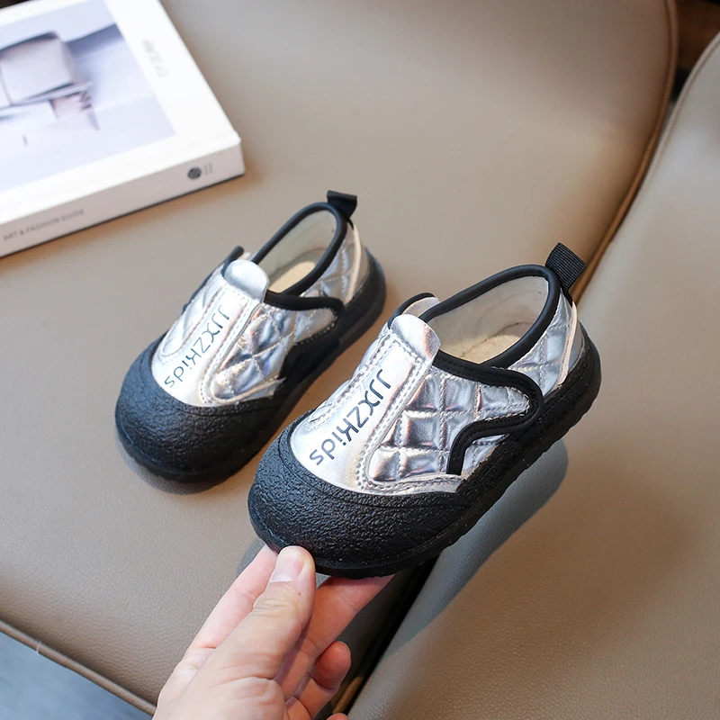 Zapatos informales para bebés y niños, zapatillas de deporte para exteriores para niños, zapatos antideslizantes de suela blanda para niños pequeños, primavera y otoño - imagen 2