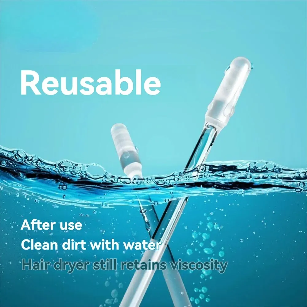 Herramienta de excavación especial para limpieza de cera, excavador de orejas pegajoso, no daña la oreja, cuchara para excavar orejas, hisopos de algodón para excavar orejas - imagen 2