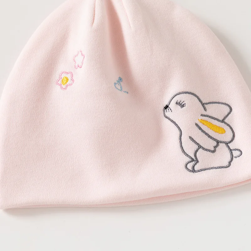 Gorro para bebé recién nacido bordado, suave y cortaviento - imagen 2