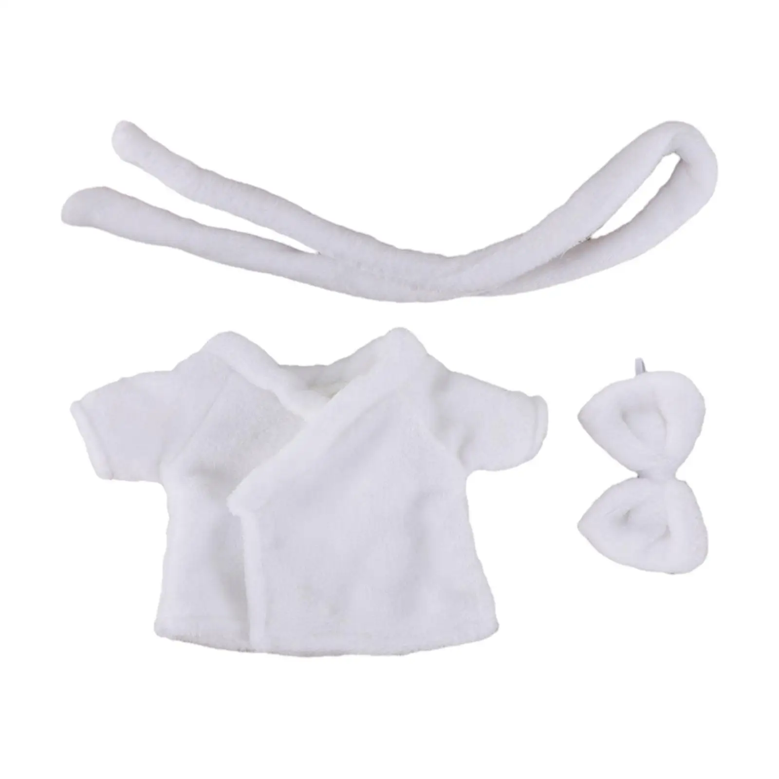 Doll Clothes for Kids Birthday Gift Cartoon Costumes Bow Pajamas Set Clothes