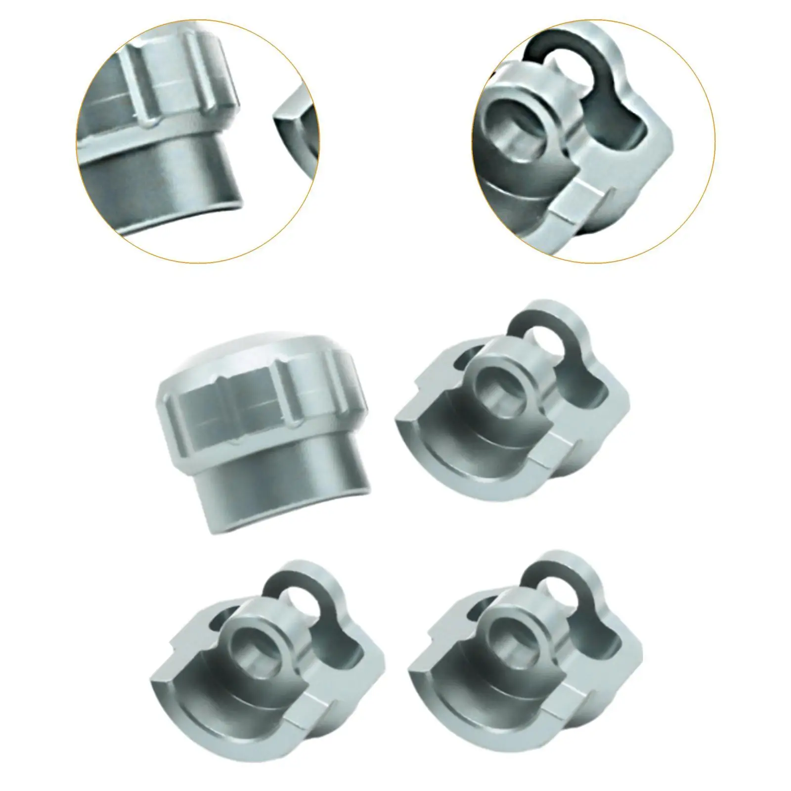 4Pcs 1/8 1/7 Shock Cap Protector for Ara106040T2 Ara106042T1 Ara106044T1