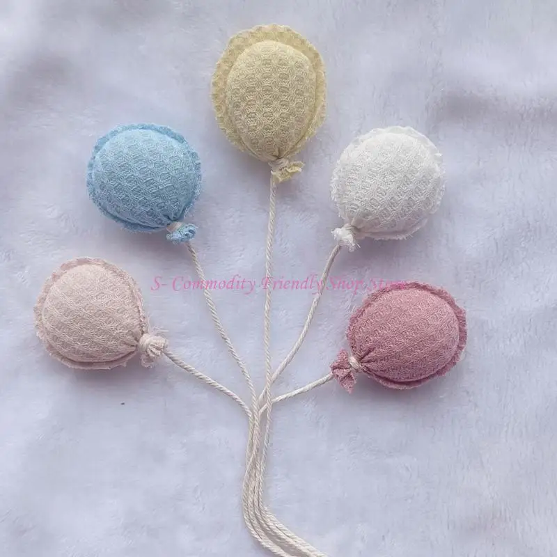 85AE 5 uds. Adorno pared con forma globo, globo decorativo para habitación niños, decoraciones colgantes, conjunto - imagen 2