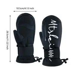 Guantes térmicos de esquí para niños con aislamiento