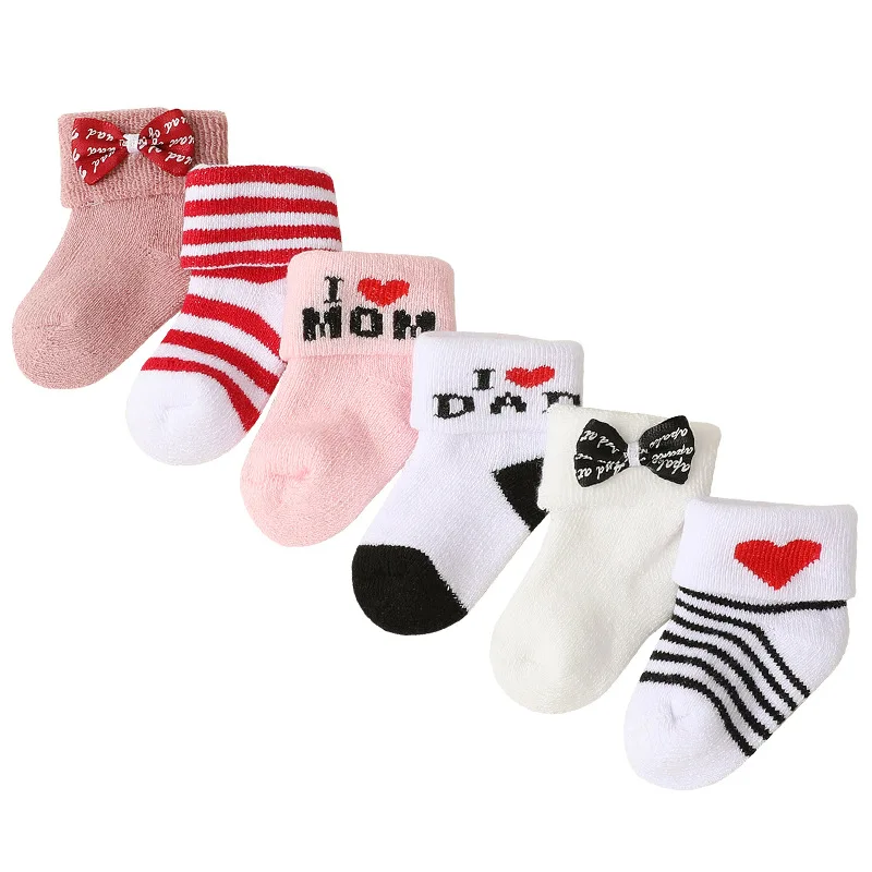 Calcetines cálidos altos para niñas otoño e invierno – suaves - imagen 2