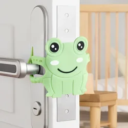 Protector de puerta para bebé – Funda bloqueo silenciosa con rana