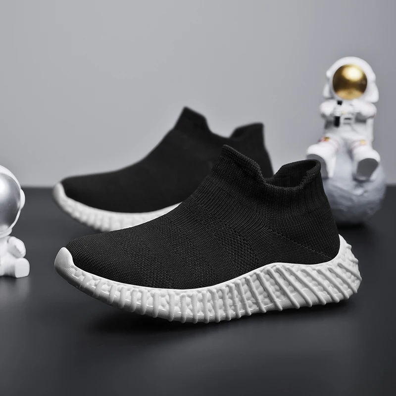 Zapatillas deportivas de malla para niño y niña, zapatos informales transpirables, a la moda, para correr, gran oferta, Otoño, 2025