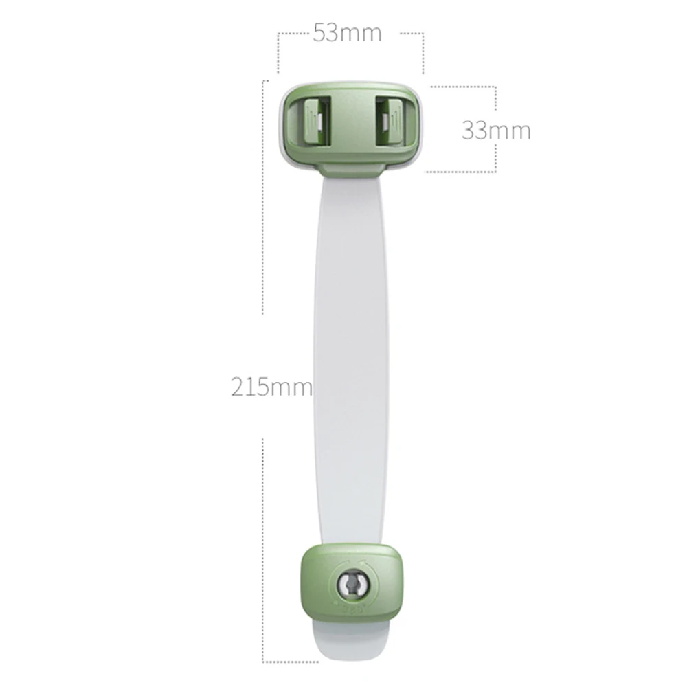 3 unids/lote Protector de seguridad para niños cuidado del bebé cerradura multifunción armario puerta cajón cerraduras - imagen 5