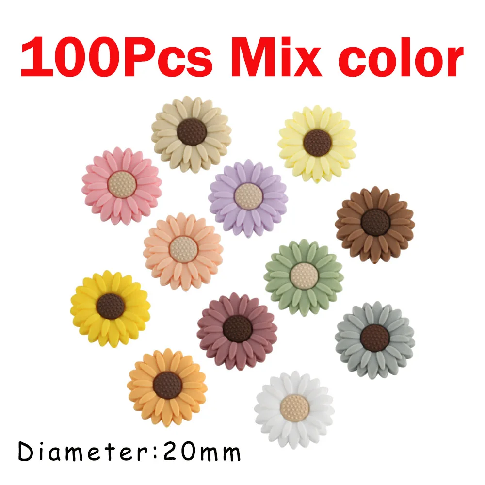 100pcs Mix color