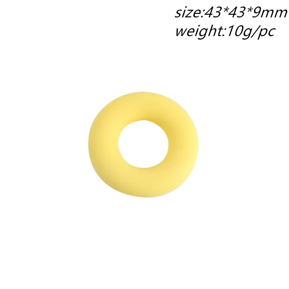 5pcs Cream yellow
