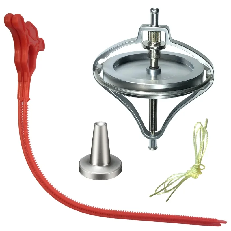 Metal Gyroscope Toy Fingertip Gyro Magic Anti-gravity Adult Decompression Balance Mechanical Anti-Gravity Teaching Equip Toy - imagen 5