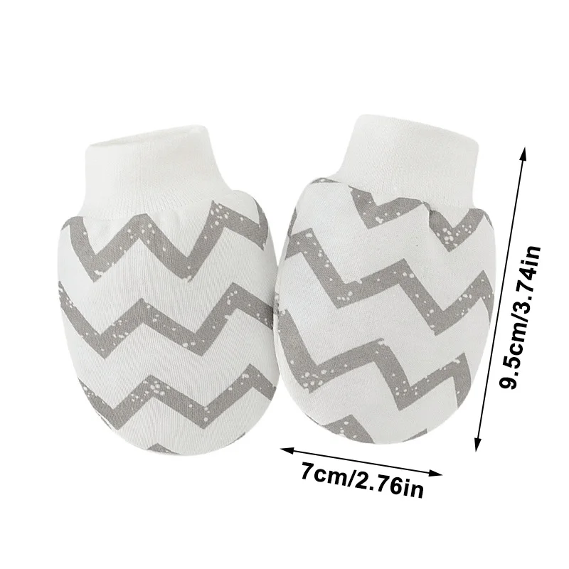 Guantes de algodón suave para bebé con estampados infantiles - imagen 5