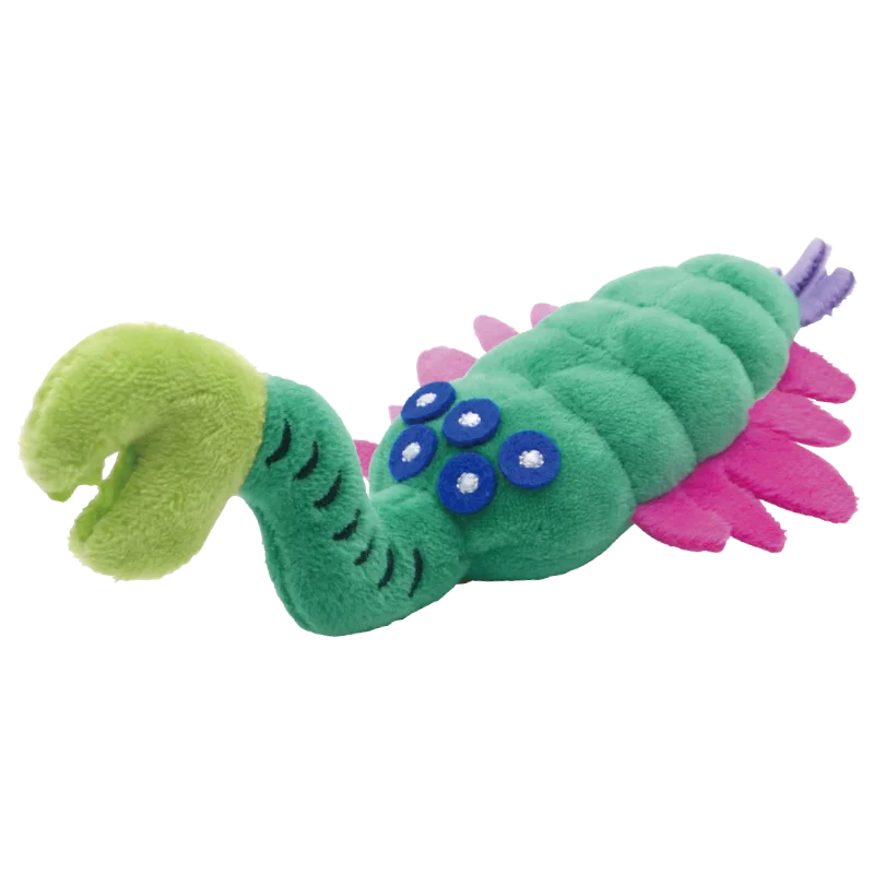 Ikimon cápsula de juguete lindo relleno ATC Prehistórico feroz Animal de peluche escorpiones de mar camarones tiburón anfibios pez colgante figuras - imagen 5