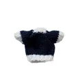 Navy White Border