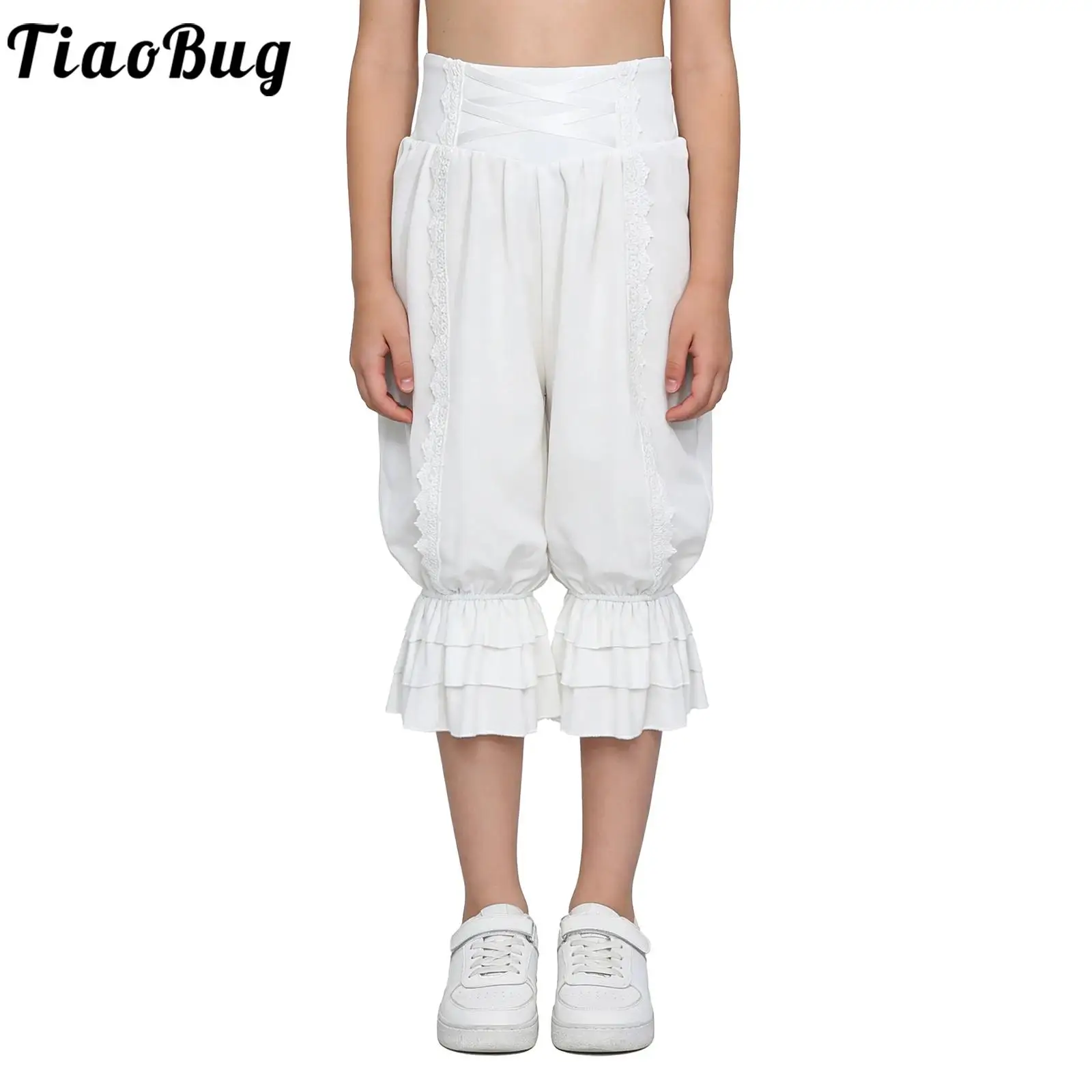 Pantalones bombachos de encaje para niñas – Halloween festivo - imagen 2