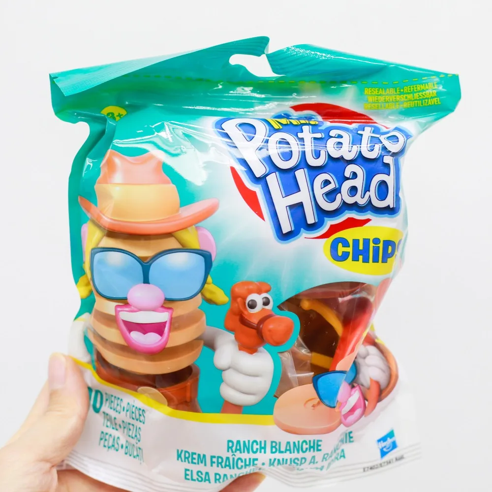 Hasbro Mr patatas cabeza patatas fritas bolsa ciega juguetes figura de acción de dibujos animados adornos regalo de cumpleaños decoración de escritorio juguetes para niños - imagen 5
