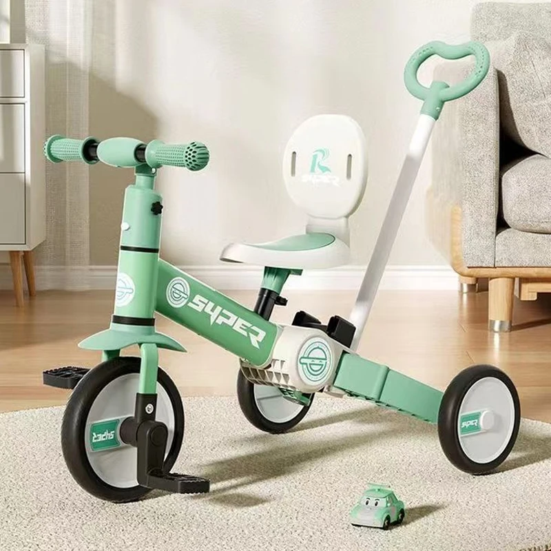 Triciclo plegable infantil – Tres ruedas, ligero y compacto