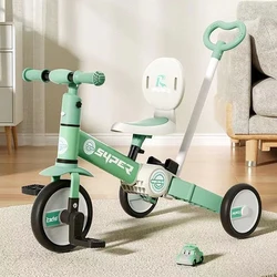 Triciclo plegable infantil – Tres ruedas, ligero y compacto