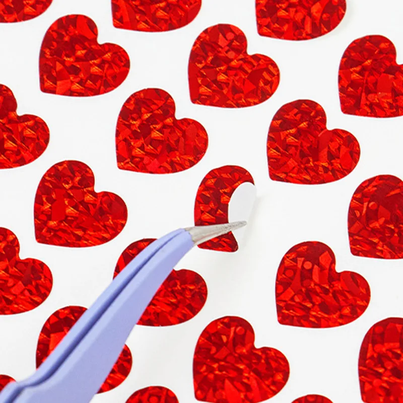 Pegatinas de corazón para niñas – Recompensa brillante de amor - imagen 5