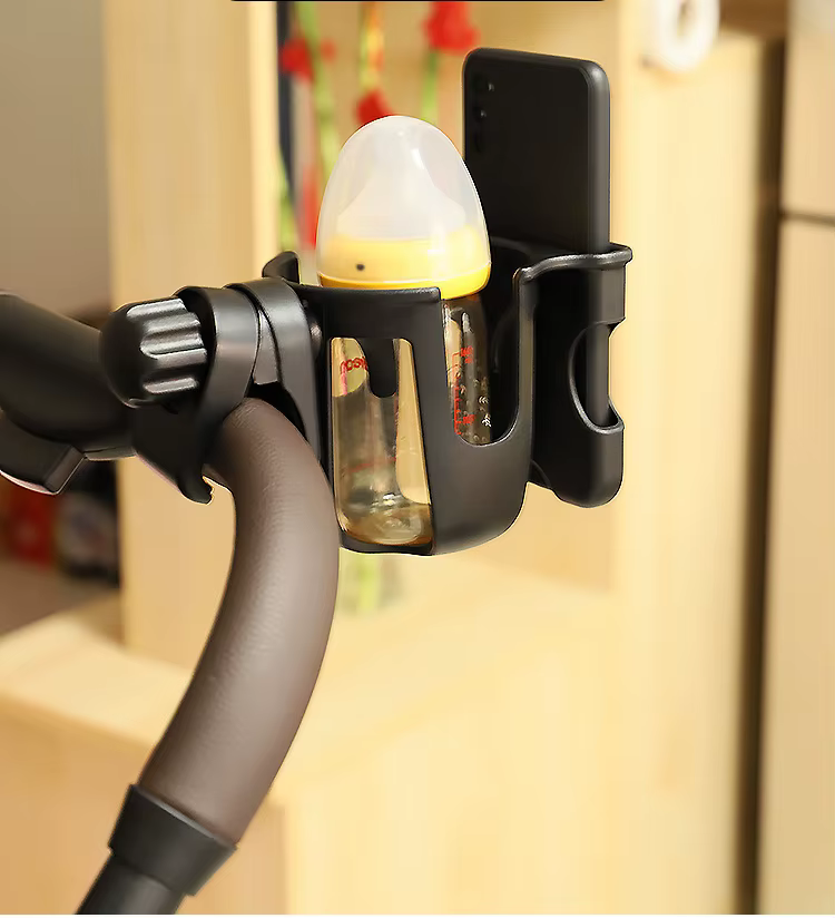 Portavasos universal con liberación rápida para cochecito de bebé - imagen 5