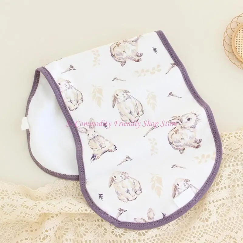 85ae niños pequeños alimentando baberos algodón toalla eructo para bebidas para bebidas - imagen 3