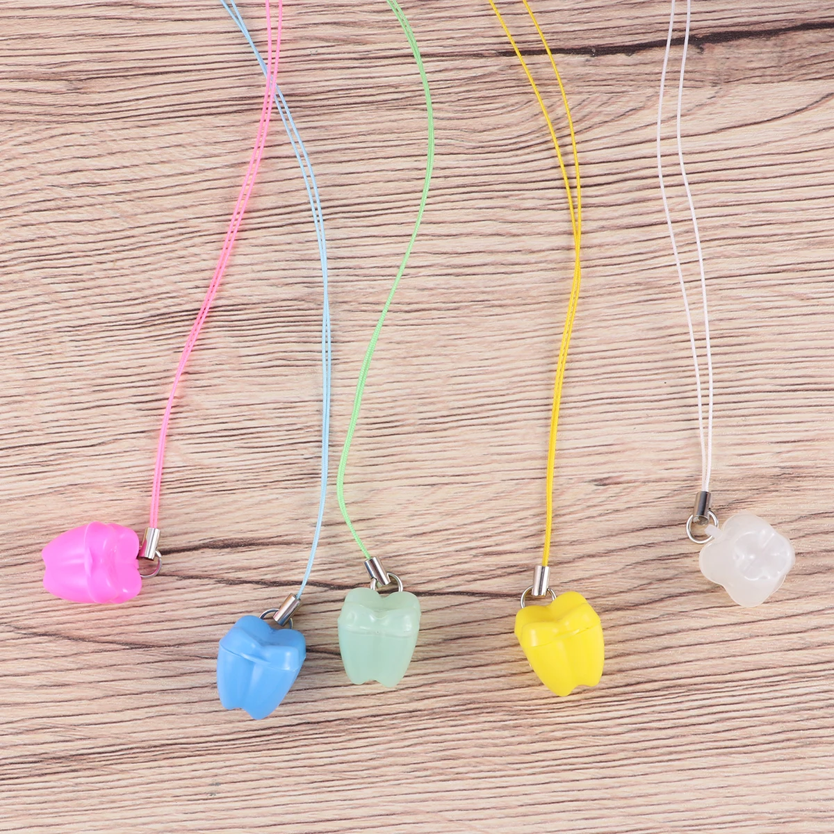 Caja de dientes de leche para bebé, contenedor de recuerdos con bordes lisos y seguros, regalo perfecto para colección de recuerdos, 5 uds. - imagen 5