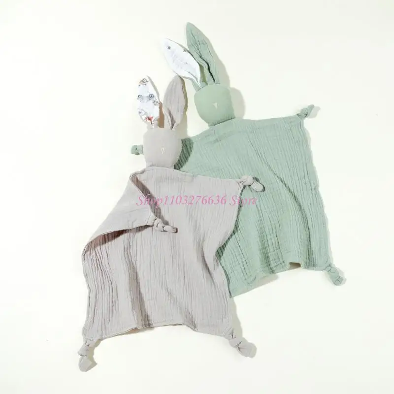 R6FD mejora toalla calmante infantil, manta seguridad algodón suave, manta apoyo para calma infantil, manta suave - imagen 5