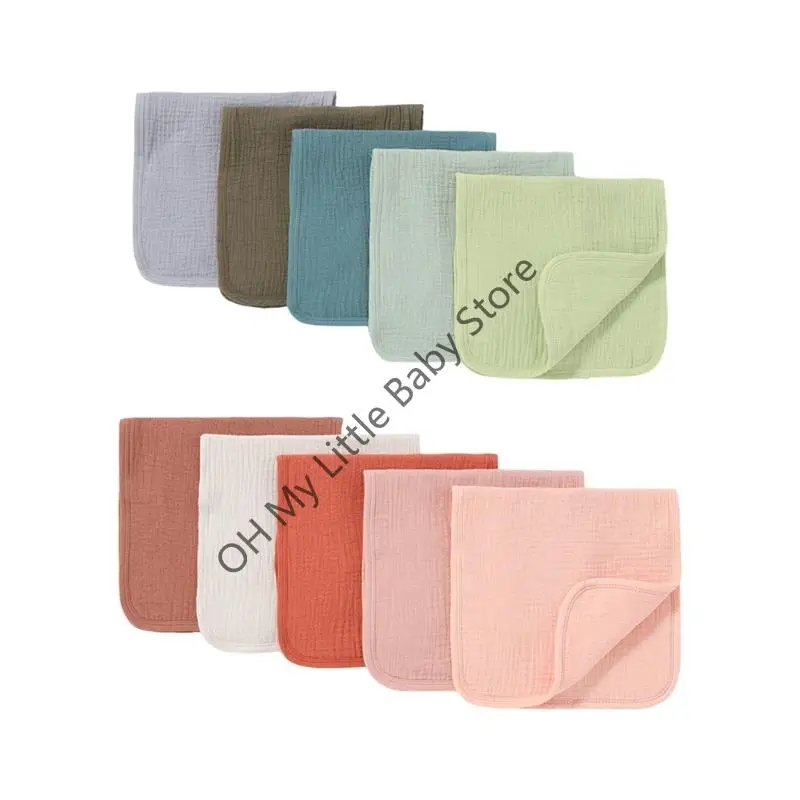 Paquete a granel M76C, paños para eructar para bebés, algodón, citas salivación extremadamente penetrables para