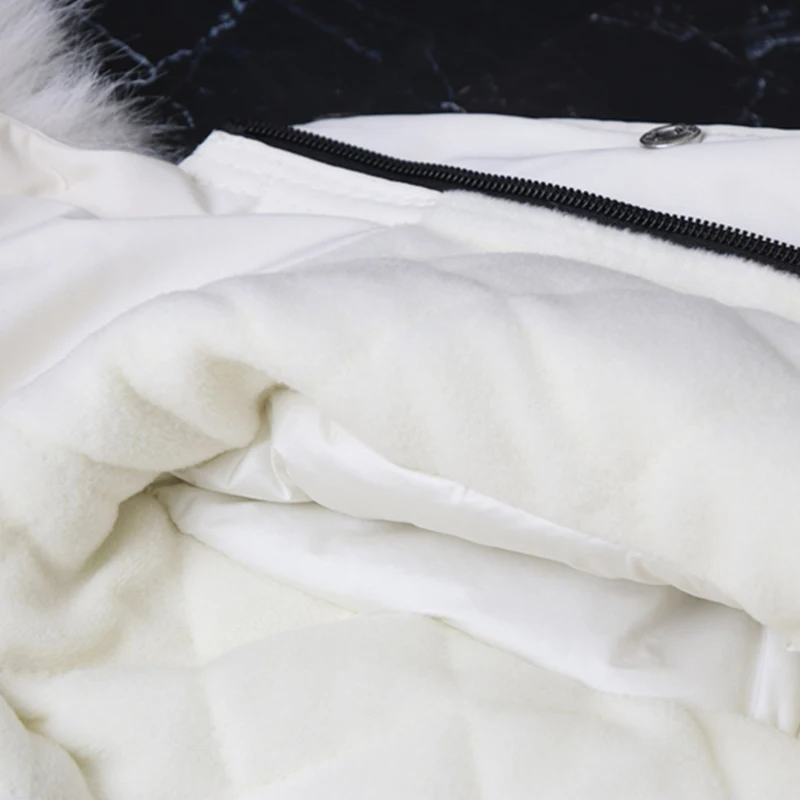 Traje de nieve infantil para niña con capucha - imagen 5