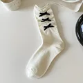 Black Bow-MilkyWhite