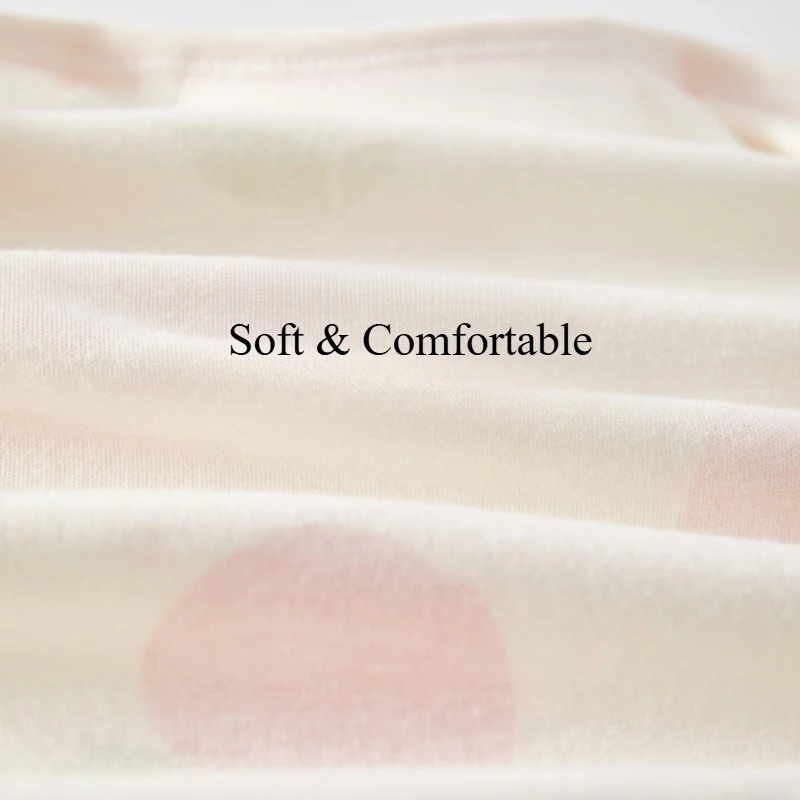 Pelele triangular para bebé recién nacido, ropa de algodón puro para niños y niñas, mono de manga larga con estampado de melocotón bonito de 1-3-6M - imagen 3