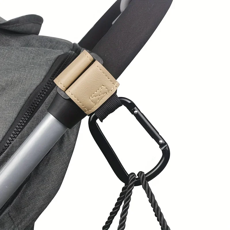 Gancho universal para cochecito con clip resistente para pañales - imagen 4