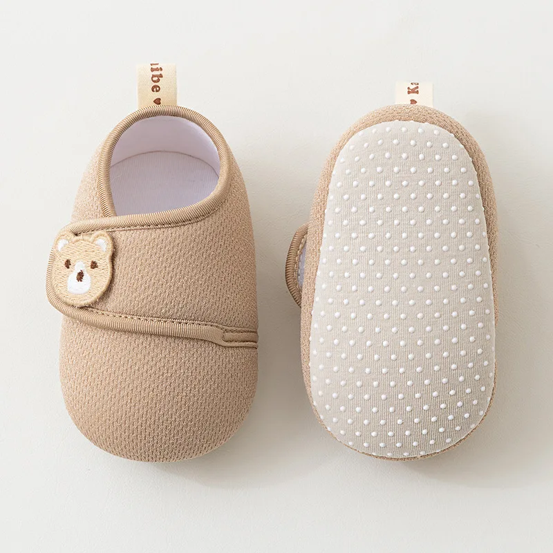 Calcetines antideslizantes de algodón con dibujos para bebés pequeños - imagen 2