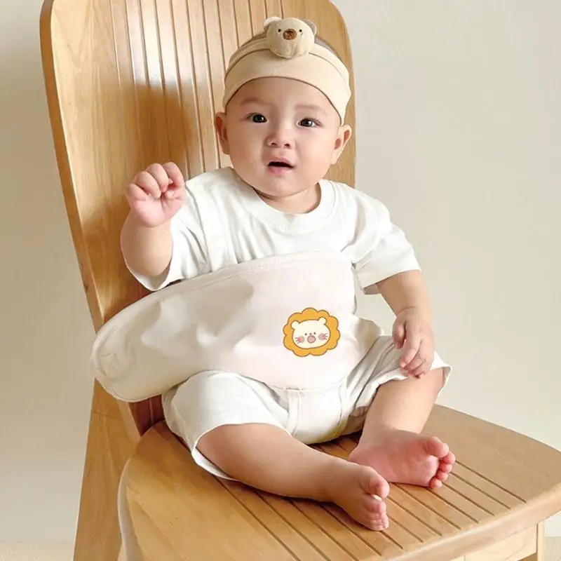 D7YD Silla comedor portátil para bebé, correa seguridad, arnés para silla para niños pequeños, cinturón, elevadores - imagen 3