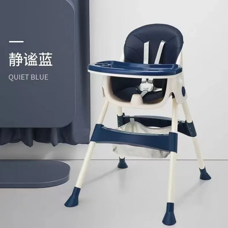 Mesa de comedor multifuncional, silla de mesa de comedor, mesa de comedor para bebé, silla plegable portátil para bebés y niños - imagen 2