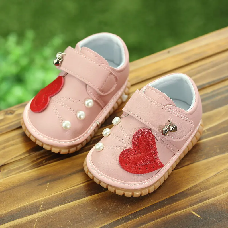 Zapatos de bebé para primeros pasos de cuero antideslizantes - imagen 3