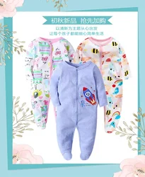 Pelele infantil de algodón – Mono suave de punto para gatear