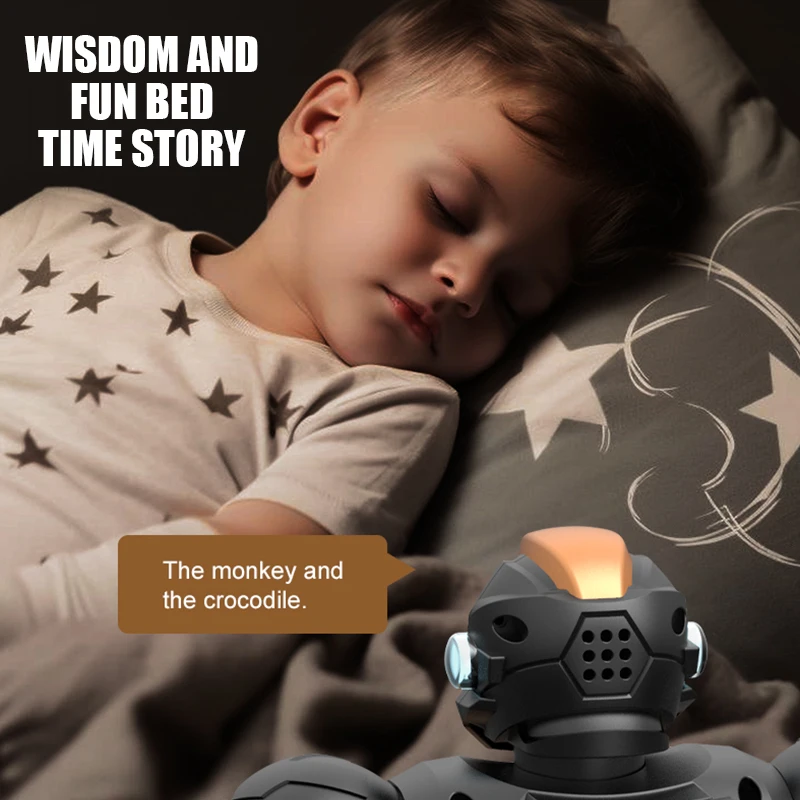 Robot infantil interactivo con control por voz y luces LED - imagen 4