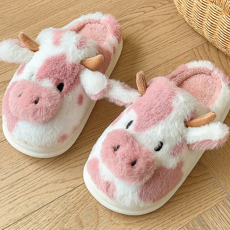 Zapatillas cálidas de invierno antideslizantes con punta cerrada - imagen 2