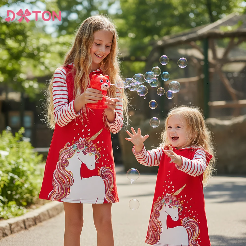 DXTON sudadera con capucha para niños – Vestido Zoo Park otoño - imagen 3