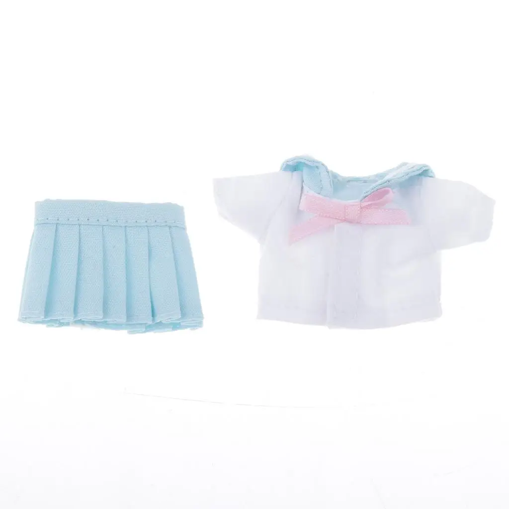 Doll Clothes Uniform Fits for 11 OB11 DIY Dolls Accessories