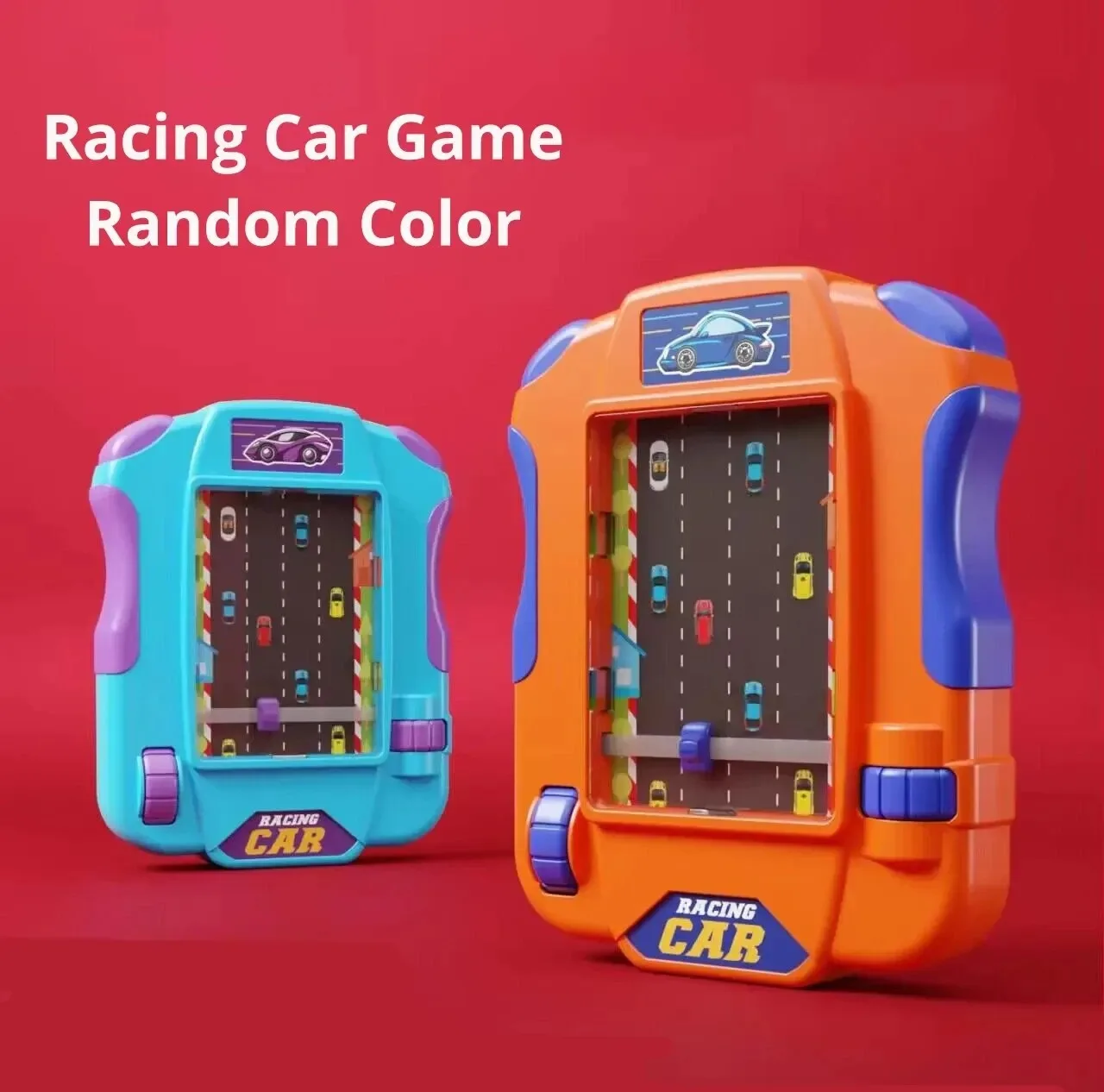 Mini juego de coches de carreras para niños, juego de palmas de aventura, juguetes simulados de coches de conducción, juguetes educativos de mesa