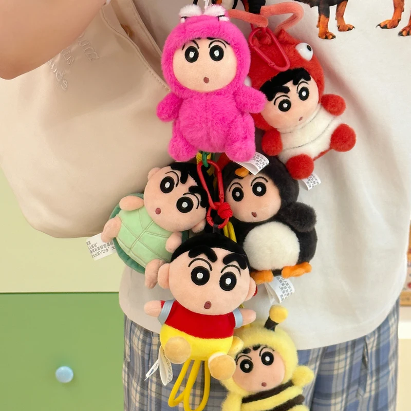 Crayon Shin-chan Peluche que se transforma en Waniyama Abeja Tortuga - imagen 4