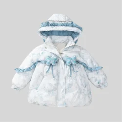 Plumífero impermeable acolchado con capucha para niño