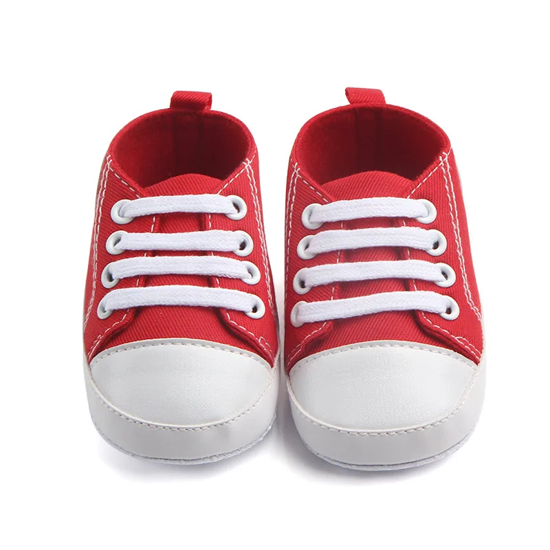 1 par de zapatos antideslizantes de fondo suave para primeros pasos para niños, zapatillas de deporte para bebés, niños y niñas, zapatos infantiles para bebés - imagen 2