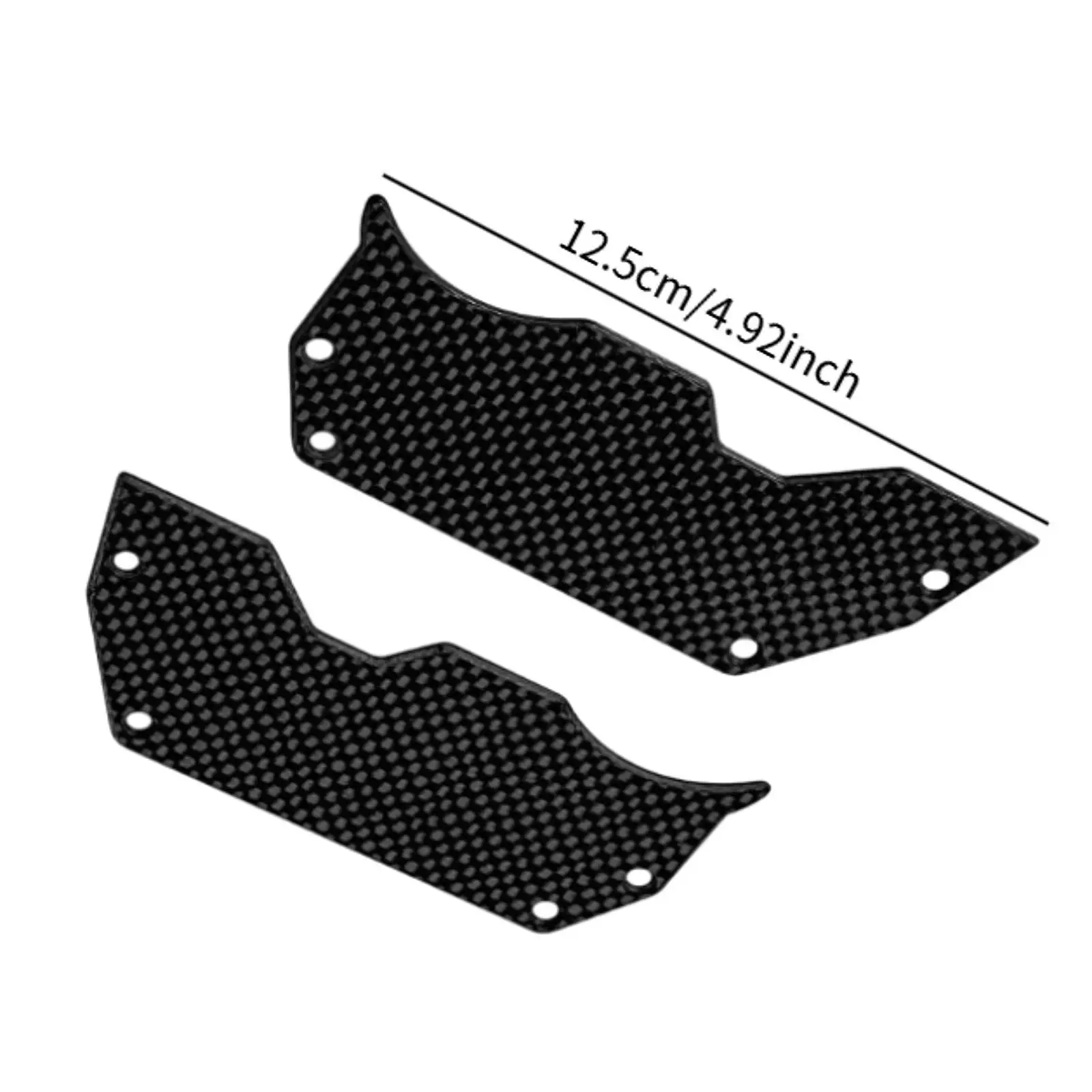 2Pcs RC Air Dam Diffuser Wheel Covers Ti2154218 Easy to Install Replacement